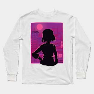 Anime Girl Looking outside Long Sleeve T-Shirt